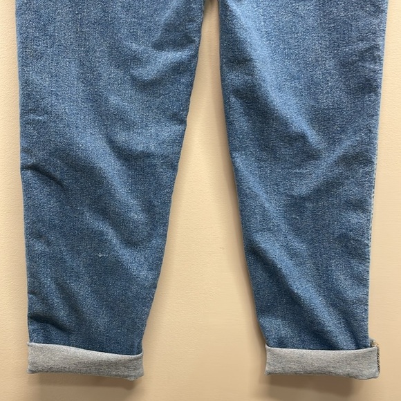 Signature by Levi Strauss Heritage Boyfriend Distressed Patch Denim Jeans 4 W27 - Picture 6 of 15